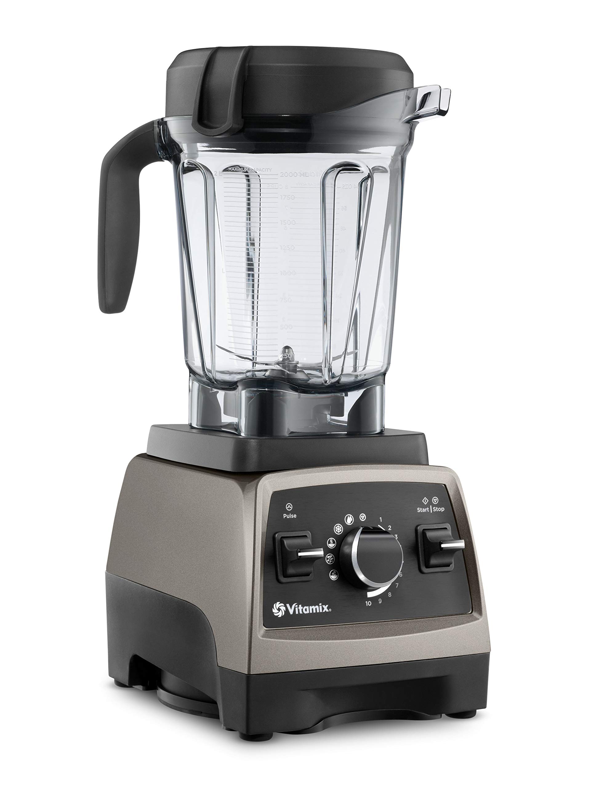 【Appliances】Professional-Grade Blender, 64 oz. Low-Profile Container, Pearl Grey