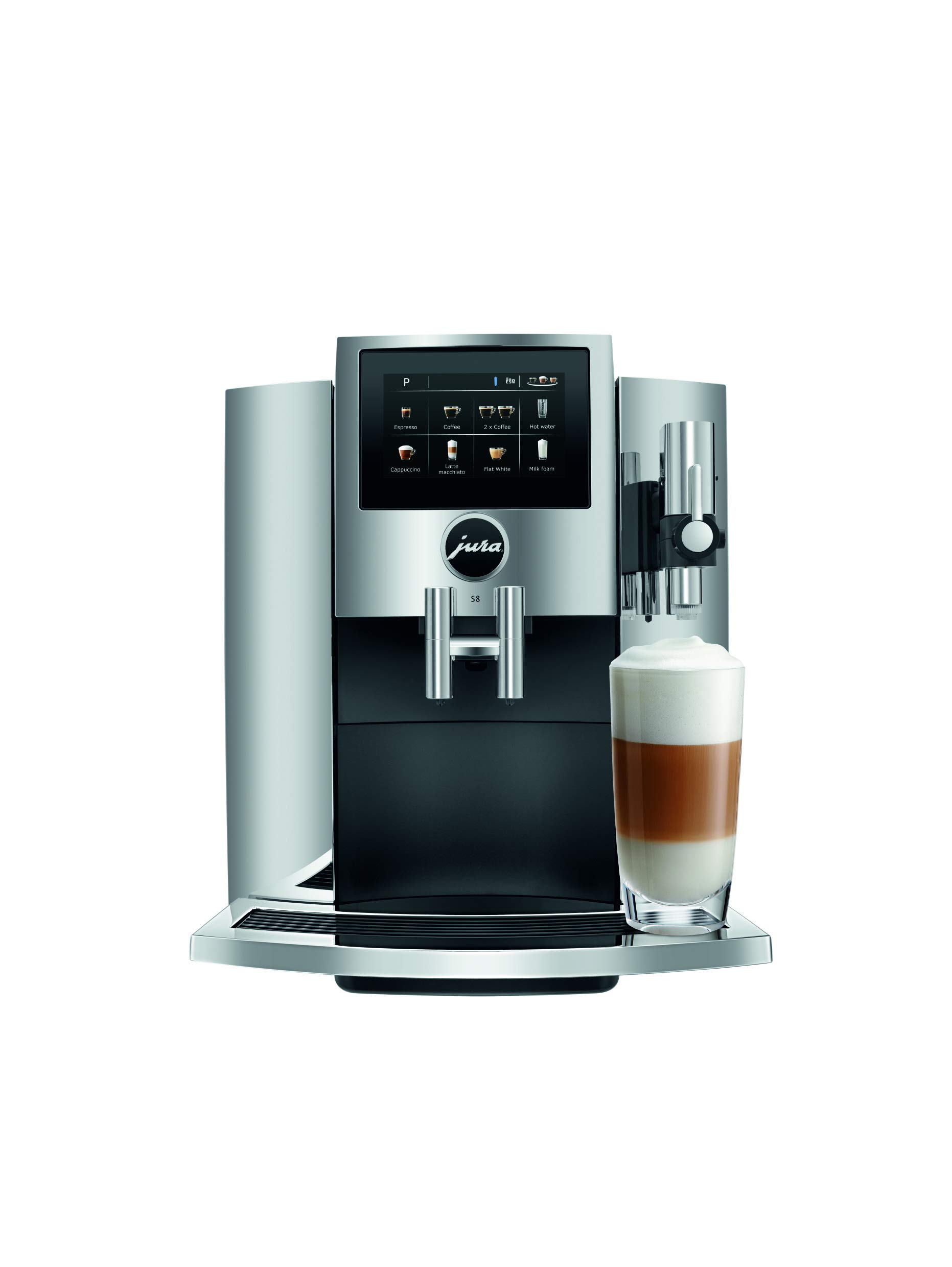 【Appliances】S8 Automatic Coffee Machine, Chrome
