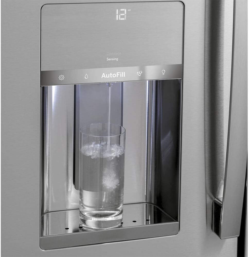 GE Profile PVD28BYNFS 36" 4-Door French Door Refrigerator with 27.6 cu. ft. Total Capacity in Fingerprint Resistant Stainless Steel