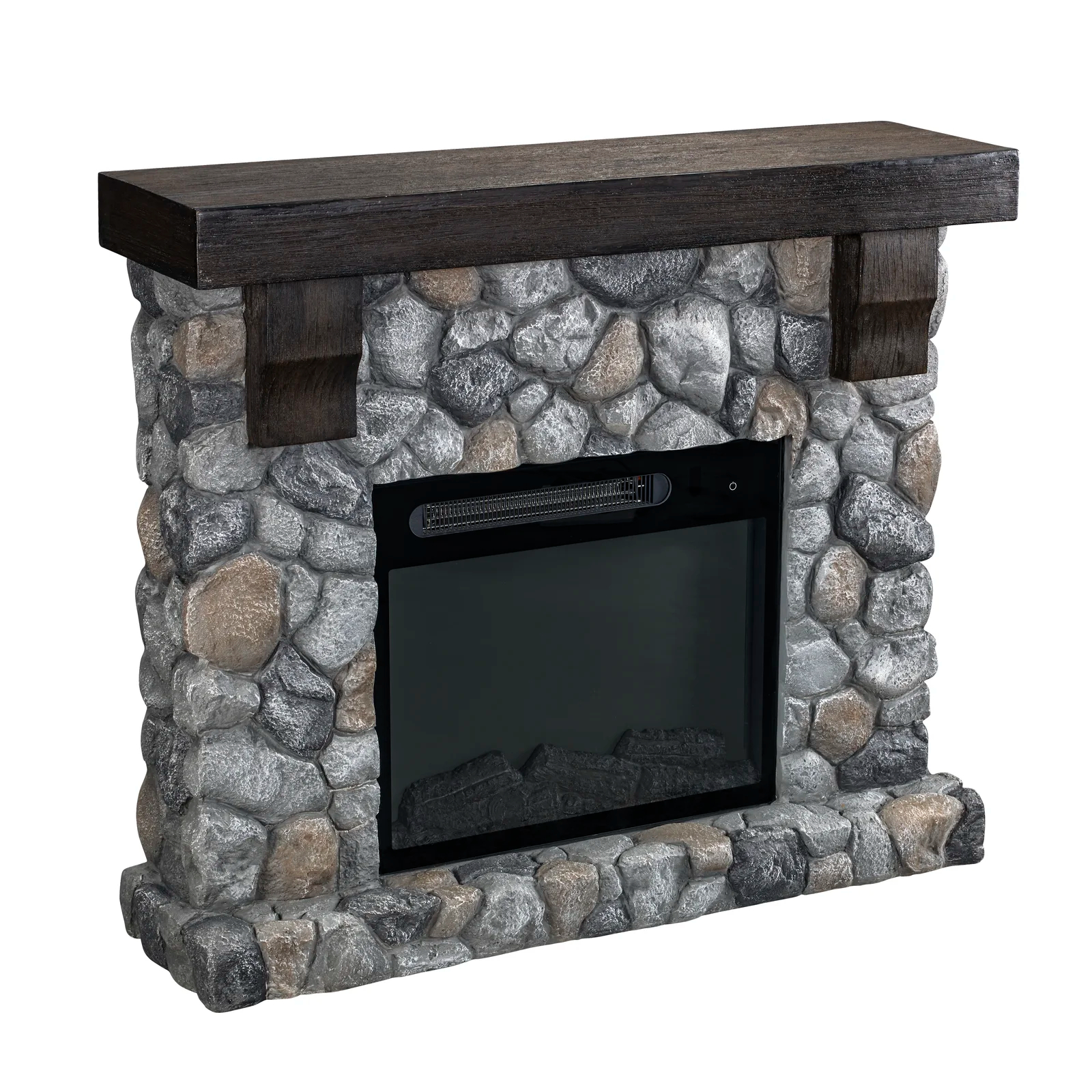 【Home Improvement】Troy 45.25'' W Electric Fireplace