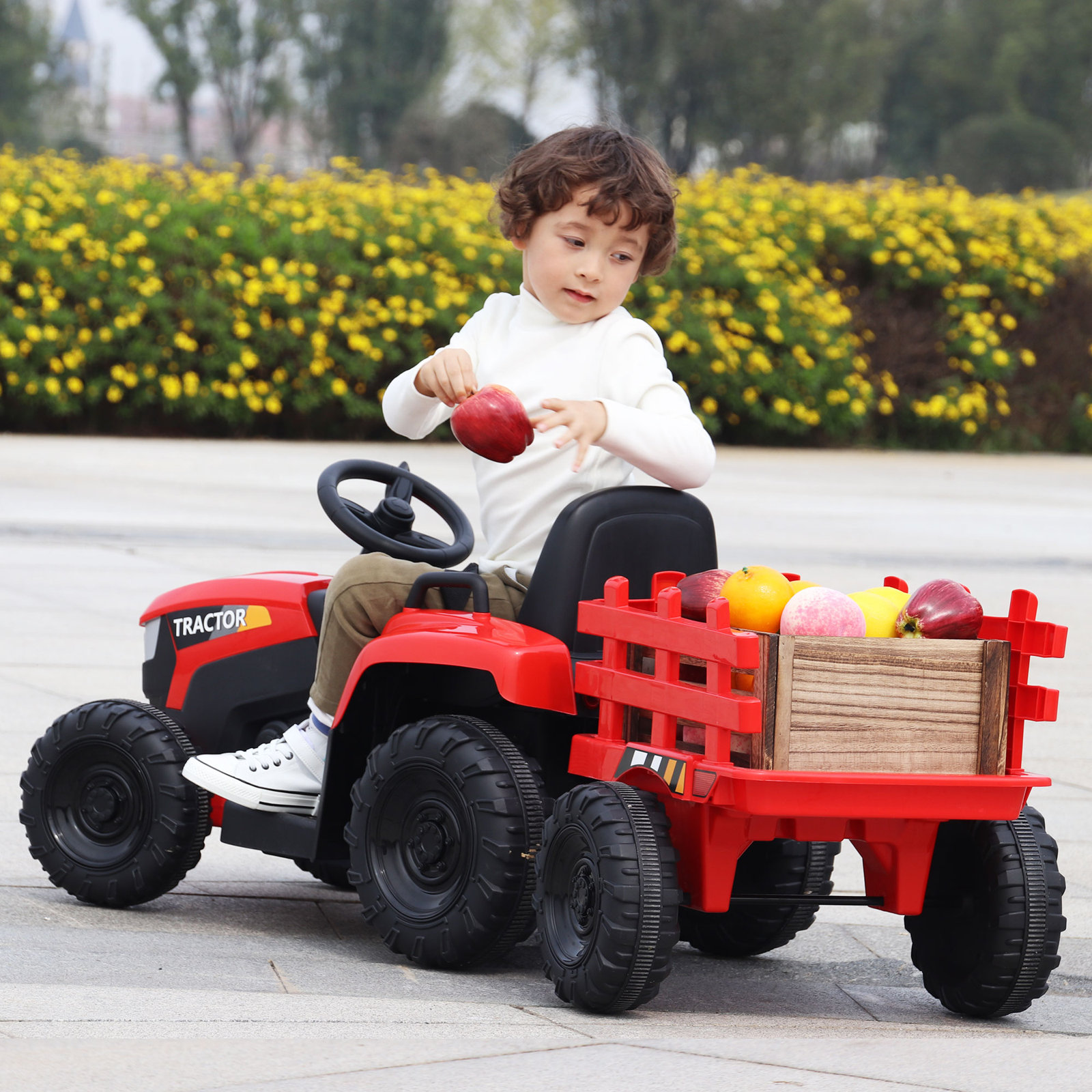 【Baby&Kids】Ride On Tractor Battery Powered Electric Car and Truck