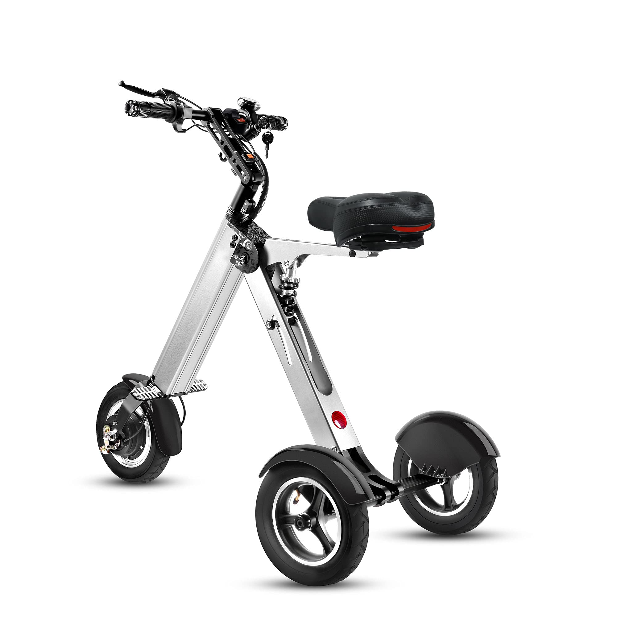 【Sports&Outdoors】Electric Scooter Mini Tricycle for Adult, Folding Electric Mobility Scooter