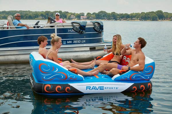 【Sports&Outdoors】Big Easy Boat Towable Water Tube for 2-4 Riders