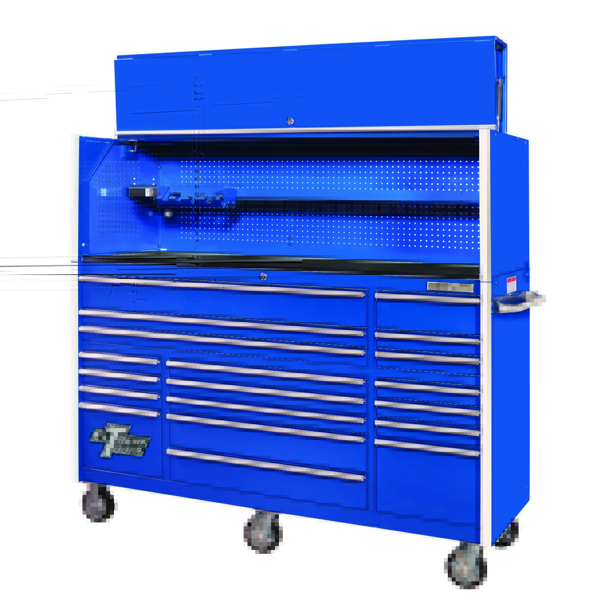 n- used toolbox72 19 Drawers Roller Cabinet With Tool Hutch Combon-