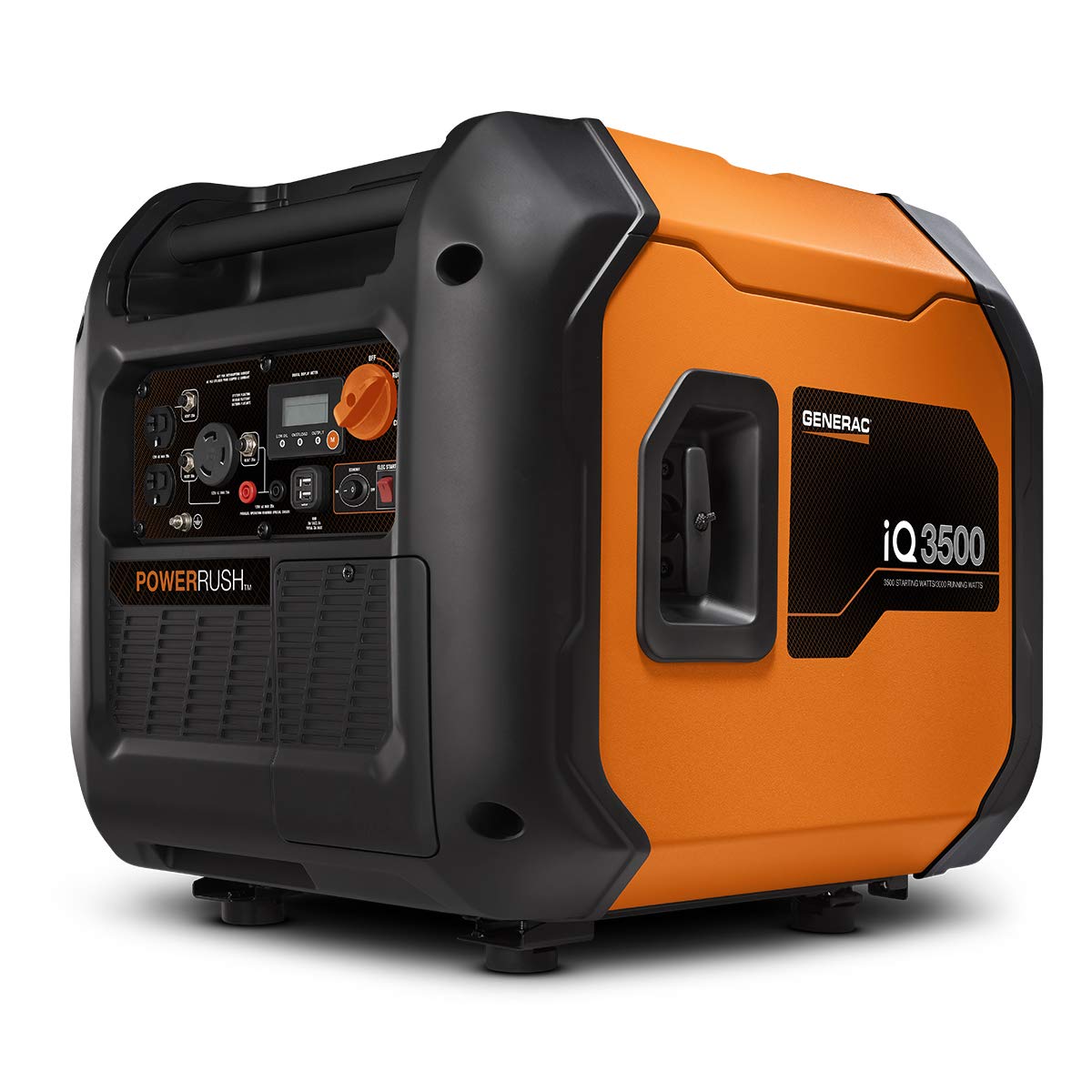 【Appliances】Generac 7127 IQ3500 3,500-Watt Gas-Powered Portable Generator, 50-State/CARB Compliant