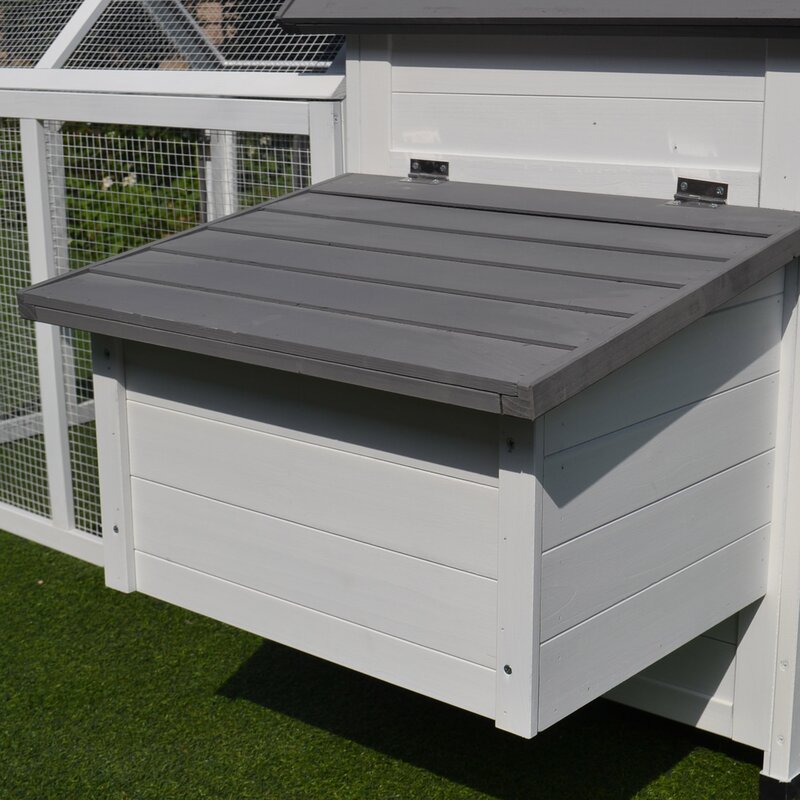 【Pet】Camas Chicken Coop with Chicken Run For Up To 3 Chickens