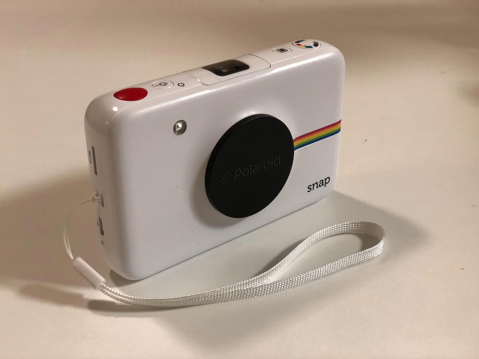 【Electronics】Zink Polaroid Snap Instant Digital Camera with ZINK Zero Ink Printing Technology