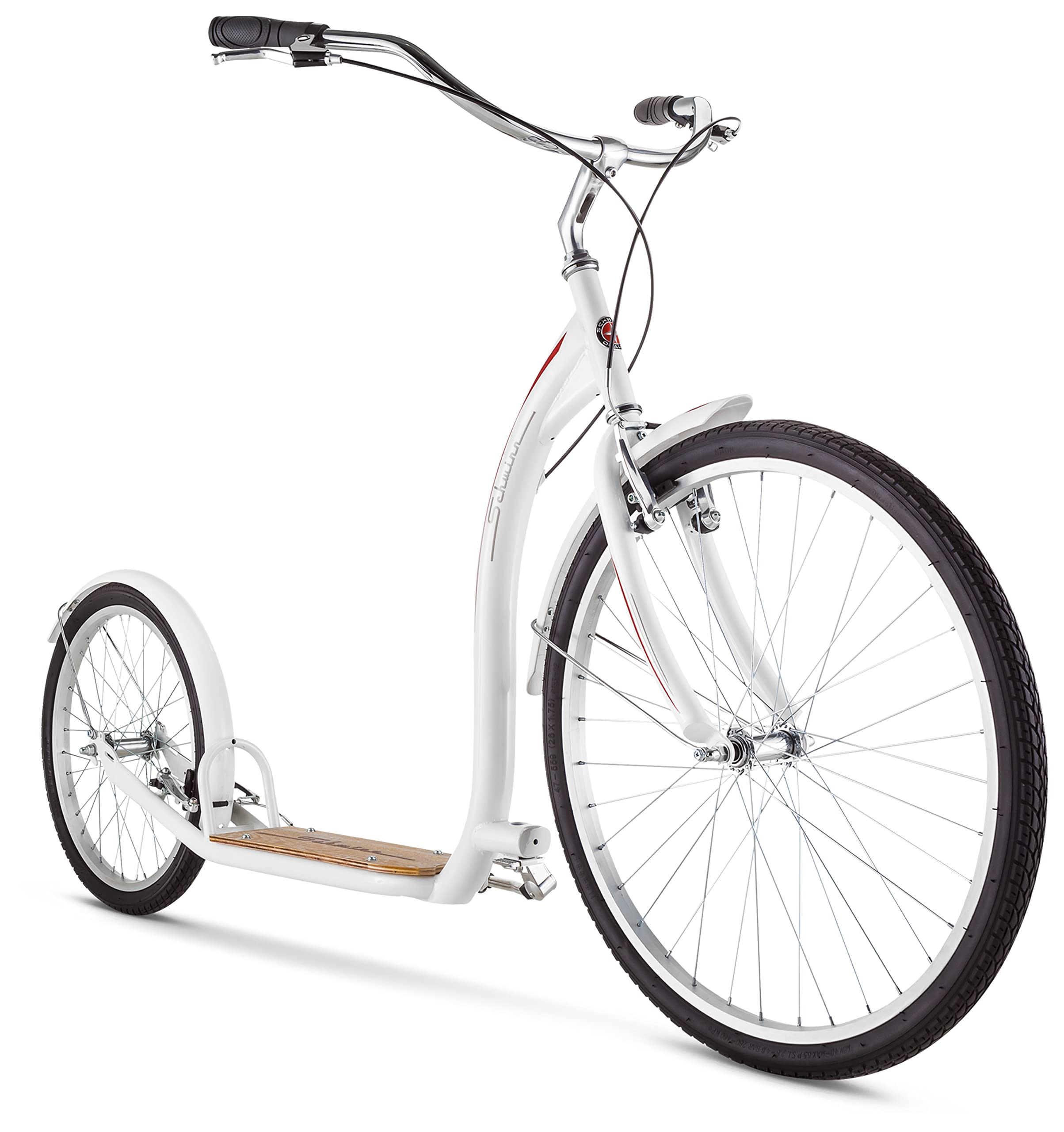【Sports&Outdoors】Adult Scooter, 26-Inch Alloy Linear Pull Brakes, Steel Frame
